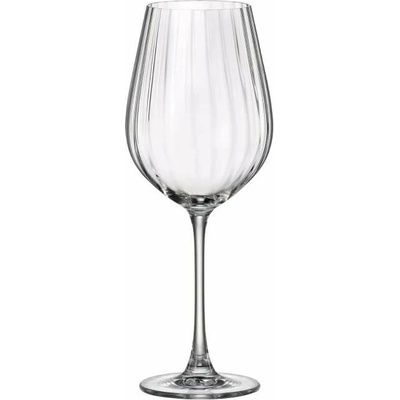Crystal Bohemia BOHEMIA COLUMBA OPTIC POHÁR NA VÍNO 6 x 650 ml