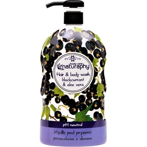 Naturaphy Душ-гел и шампоан 2в1 касис и алое вера Naturaphy 1000 мл 30083 (5908311416945)