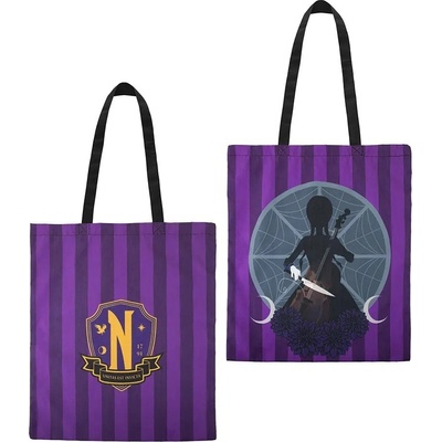 Distrineo plátená taška Wednesday a jej violončelo