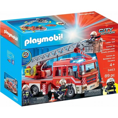 Playmobil 9463 Požární auto s výsuvných žebříkem