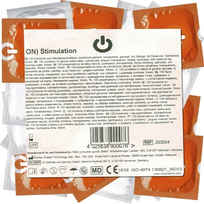 On Bulk-Pack Stimulation dotted 100 ks