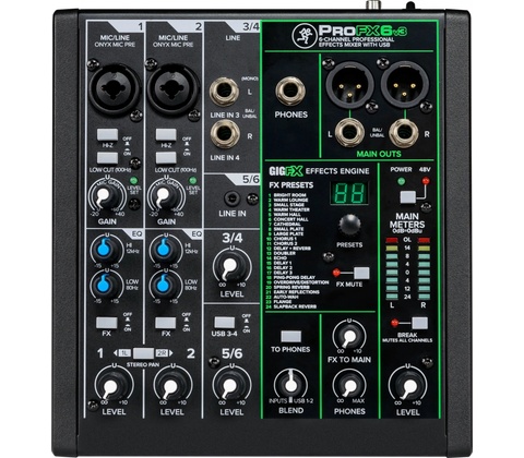 Mackie ProFX6v3