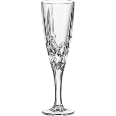 Bohemia Crystal Sklenice na šampaňské Brixton flétna po 6 x 180 ml