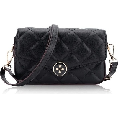 Baellerry malá prešívaná kabelka Leonka N8638s1 Čierna