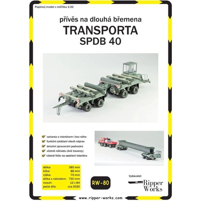 Transporta SPDB 40 Príves na dlhé bremená