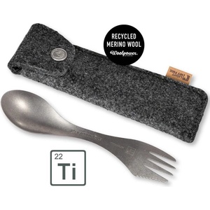 Light My Fire Spork Kit Titanium Цвят: сребърен