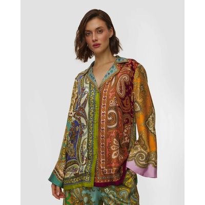 Alemais Clemenza Spliced Silk