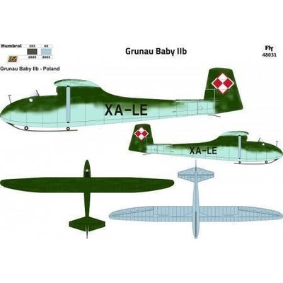 Fly Model Grunau Baby IIb Poland 1:48
