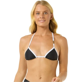 Rip Curl Pequenino VV Triangle bikini top - Black (Black)