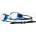 TYR Очила за плуване TYR Blackhawk Racing Mirrored silver/blue/black