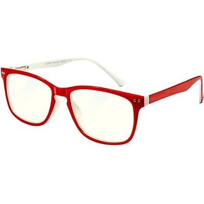 GLASSA Blue Light Blocking Glasses PCG 07, dioptrie: +1.00 červená