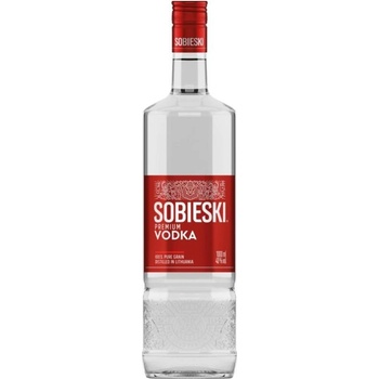 Sobieski vodka 40% 1 l (holá láhev)