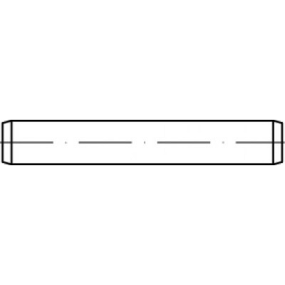 TOOLCRAFT TO-5436273 valcový kolík 2 mm ocel 100 ks