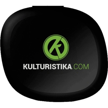 Pillbox kulturistika.com 5 sekcí černý