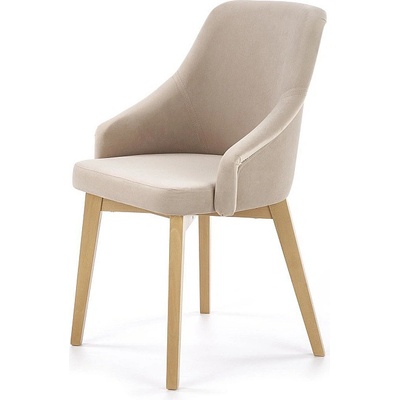 Halmar Трапезен стол TOLEDO 2 меден дъб / дамаска: Solo 252