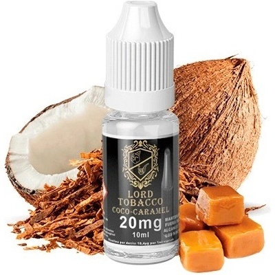 Lord Tobacco Salts Coco Caramel 10 ml 20 mg