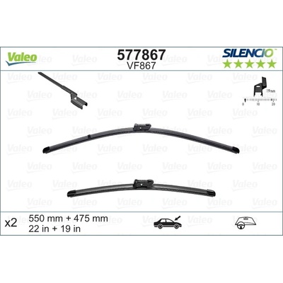 VALEO Stieracia lišta 577867