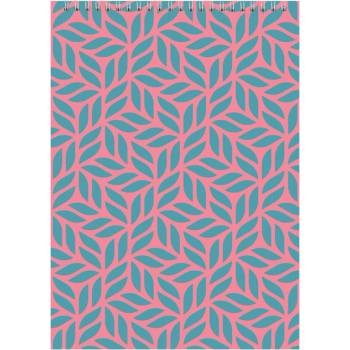 Бележник Delta A4 48л. Каре Розов (A4 48)