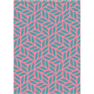 Бележник Delta A4 48л. Каре Розов (A4 48)