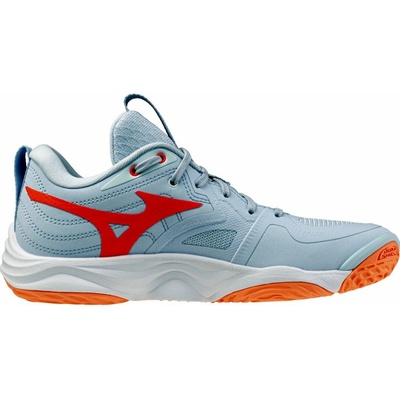 Mizuno WAVE MOMENTUM ELITE Světle modrá Bílá Oranžová – Zboží Dáma