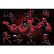 Komar 14741h Samolepka na zeď Disney Deadpool Posing rozměr 100 cm x 70 cm