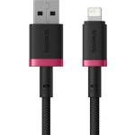 Baseus IPAD / IPAD 2 / IPAD 3rd Gen BASEUS DURA кабел за данни USB - Lightning, 200cm, ЧЕРВЕН/ЧЕРЕН P10377801U01-03 (P10377801U01-03)