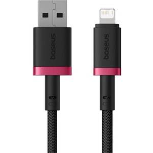 Baseus IPAD / IPAD 2 / IPAD 3rd Gen BASEUS DURA кабел за данни USB - Lightning, 200cm, ЧЕРВЕН/ЧЕРЕН P10377801U01-03 (P10377801U01-03)