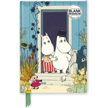 Flame Tree Publishing Moomins on the Riviera (Foiled Blank Journal)