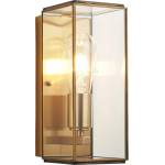 Endon Lighting 119144 - Стенно осветително тяло HAMMOND 1xE27/10W/230V, месинг (EN0503)