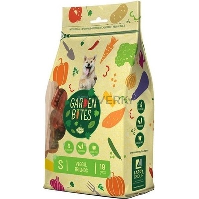 DUVO+ Garden Bites Veggie Friends S 6 cm 270 g 18 x