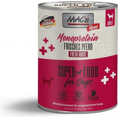 MAC's Dog Mono Sensitiv Koňské 12 x 0,8 kg