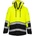 Portwest hi-vis ev4 ev401 expedition / Светлоотразителна водоустойчива еластична парка - hv жълта l (ev401ybrl)