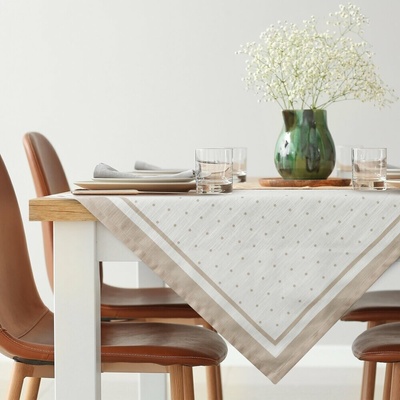 Eurofirany Obrus SUMMER 15 bežová Polyester 90x90 cm