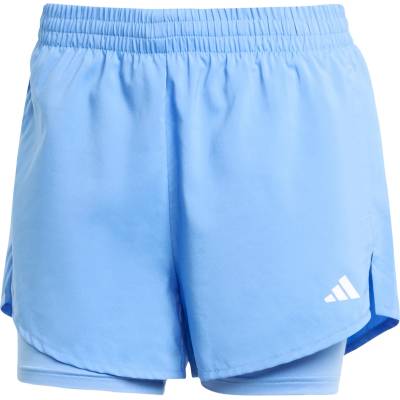 adidas Дамски къси панталони Adidas Women's Min 2in1 Shorts Running shorts - Blue Fusion / White - размер XXS (112-2182-0611)