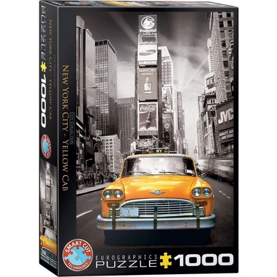 EuroGraphics Žlutý taxík v New Yorku 1000 dílků