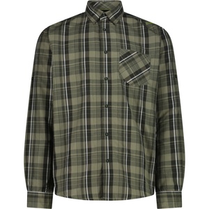 CMP Мъжка риза с копчета CMP Shirt Long Sleeves Shirt - Sage / Pine / Bianco - размер 48 (EU) (033-3074-0312)
