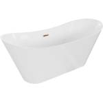Mexen Celia 170x75 cm white/rose gold (52331707500-60)
