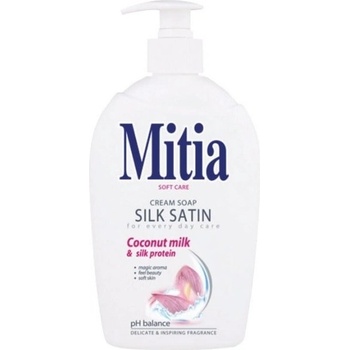 Mitia tekuté mydlo s dávkovačom Silk Satin silk satin 500 ml
