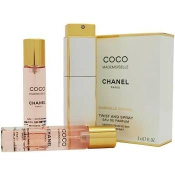 Chanel Coco Mademoiselle EDP 3 x 20 ml pro ženy dárková sada