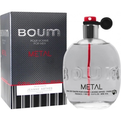 Jeanne Arthes Boum pou METAL Kardamon vanilka cedr toaletní voda pánská 100 ml