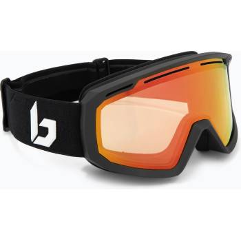 Bollé Скиорска маска Bollé Y7 OTG black matte/phantom fire red