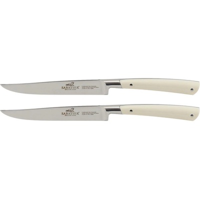 Lion Sabatier 808281 Edonist perle 2 ks steakové plně kované s nerez nýty čepel 12 cm ABS rukojeť
