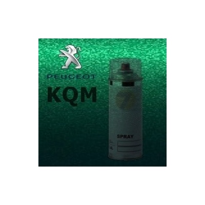 PEUGEOT KQM VERT INTENSIVE metalická barva Sprej 400ml