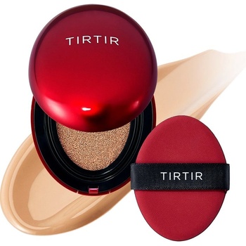 Tirtir Mask Fit Red Cushion dlhotrvajúci make-up v hubke s vysokou UV ochranou 27C Cool Beige 18 g