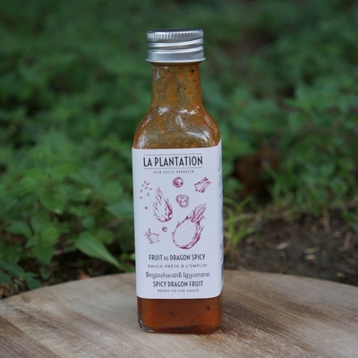 La Plantation Spicy Dragon Fruit omáčka z Kambodže 100 ml