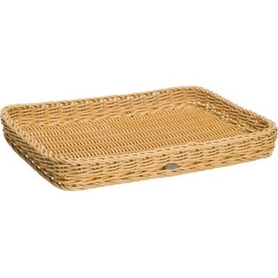 Westmark Koš pletený 40x30x5 cm světle bezový