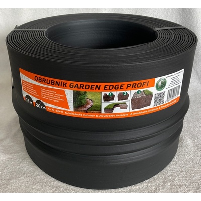 Grate Garden Edge Profi 15 m černý 1 ks