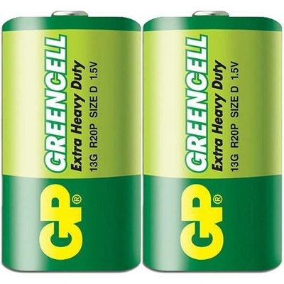 GP Batteries Батерия цинкова, gp, bm-13g-s2, d, 1.5v, 2бр (gp-bm-13g-s2)