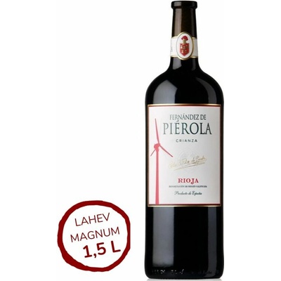 Fernández de Piérola Crianza Magnum suché červené 2021 13,5% 1,5 l (holá láhev)