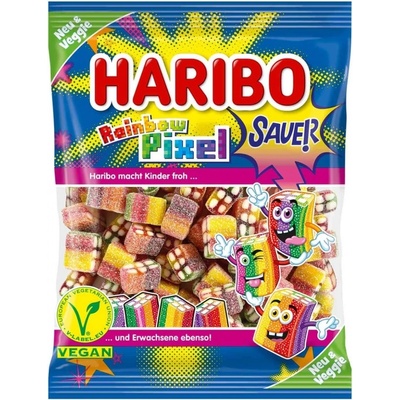 Haribo Rainbow Pixel Sauer 160 g